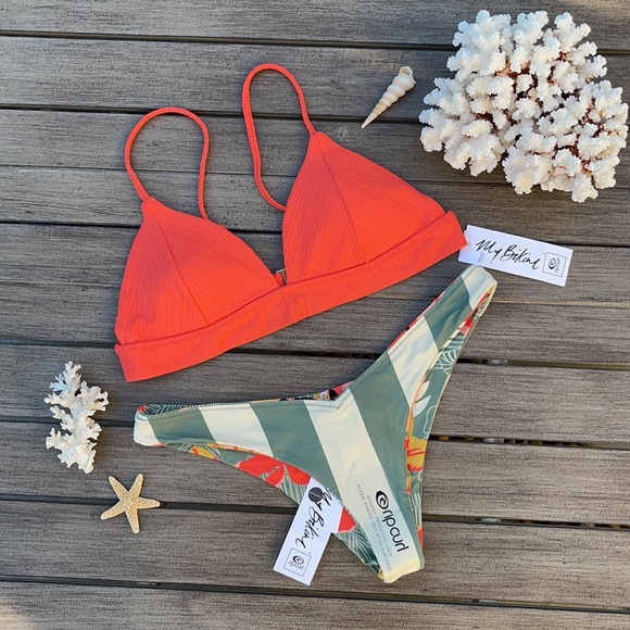 🌴🔆RIP CURL- PREMIUM SUMMER REVERSIBLE BIKINI SET - Picture 3 of 15